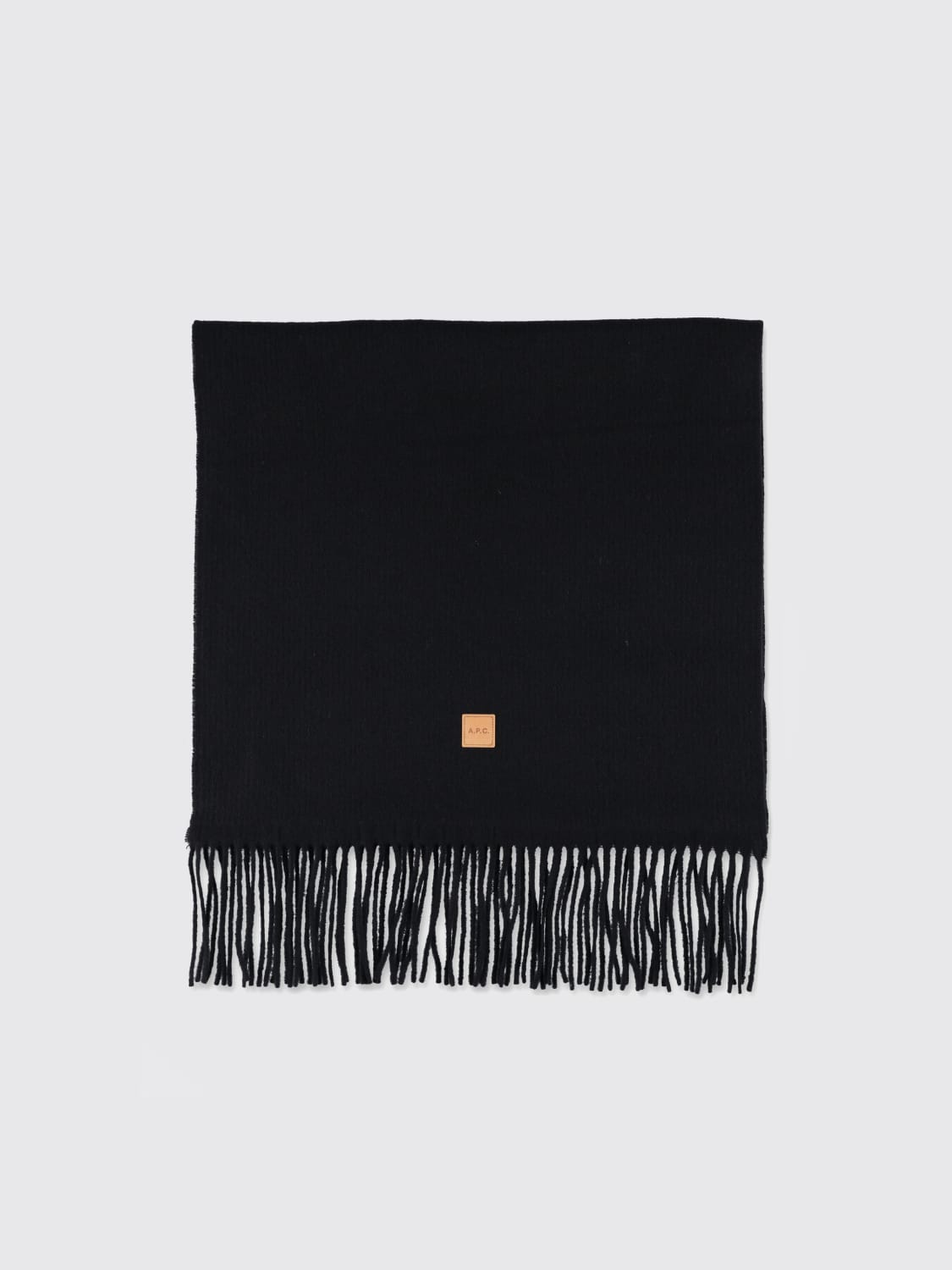 A.P.C. SCARF: Scarf men A.P.C., Black - Img 1