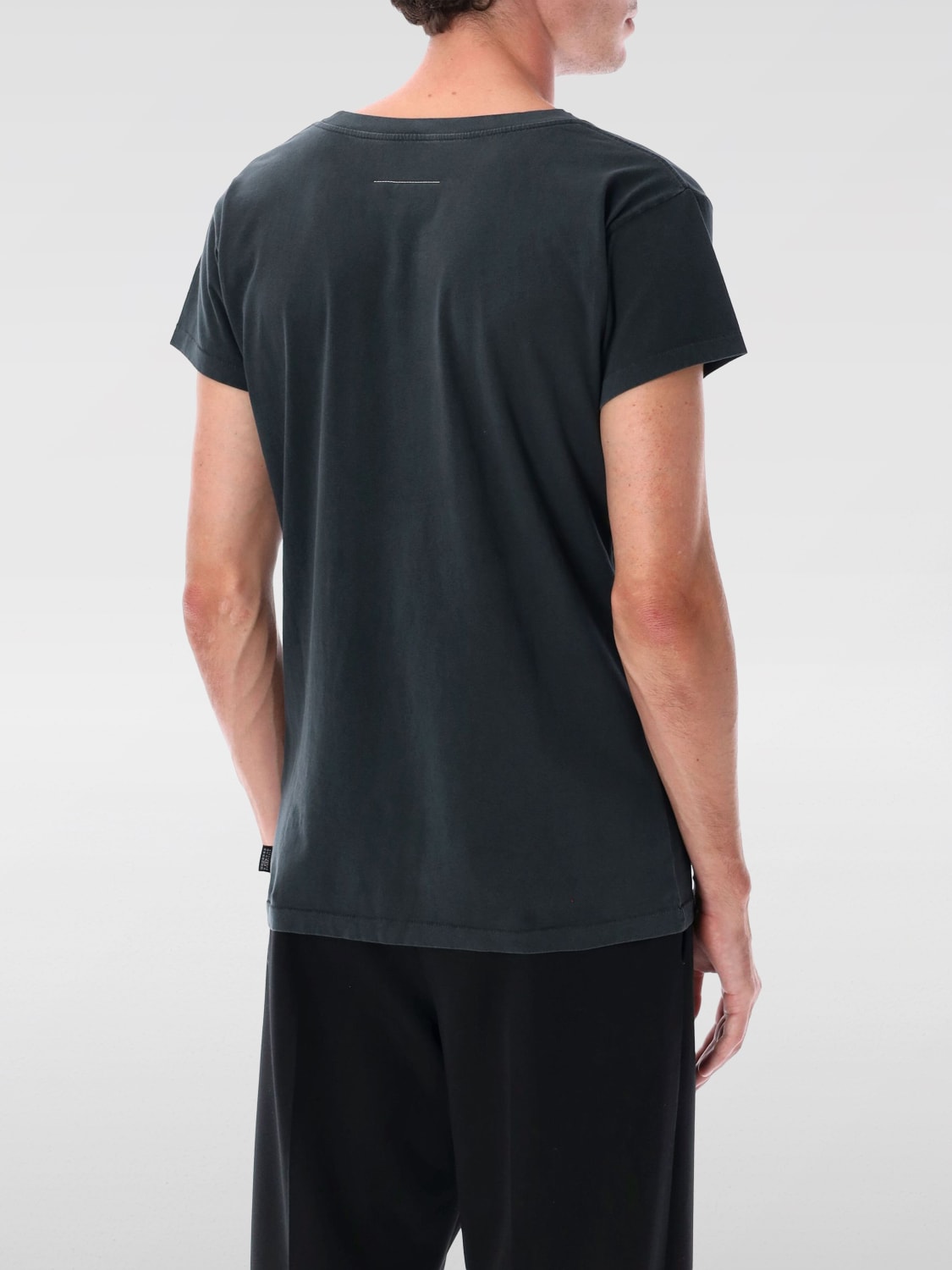 MM6 MAISON MARGIELA T-SHIRT: T-shirt men Mm6 Maison Margiela, Black - Img 2