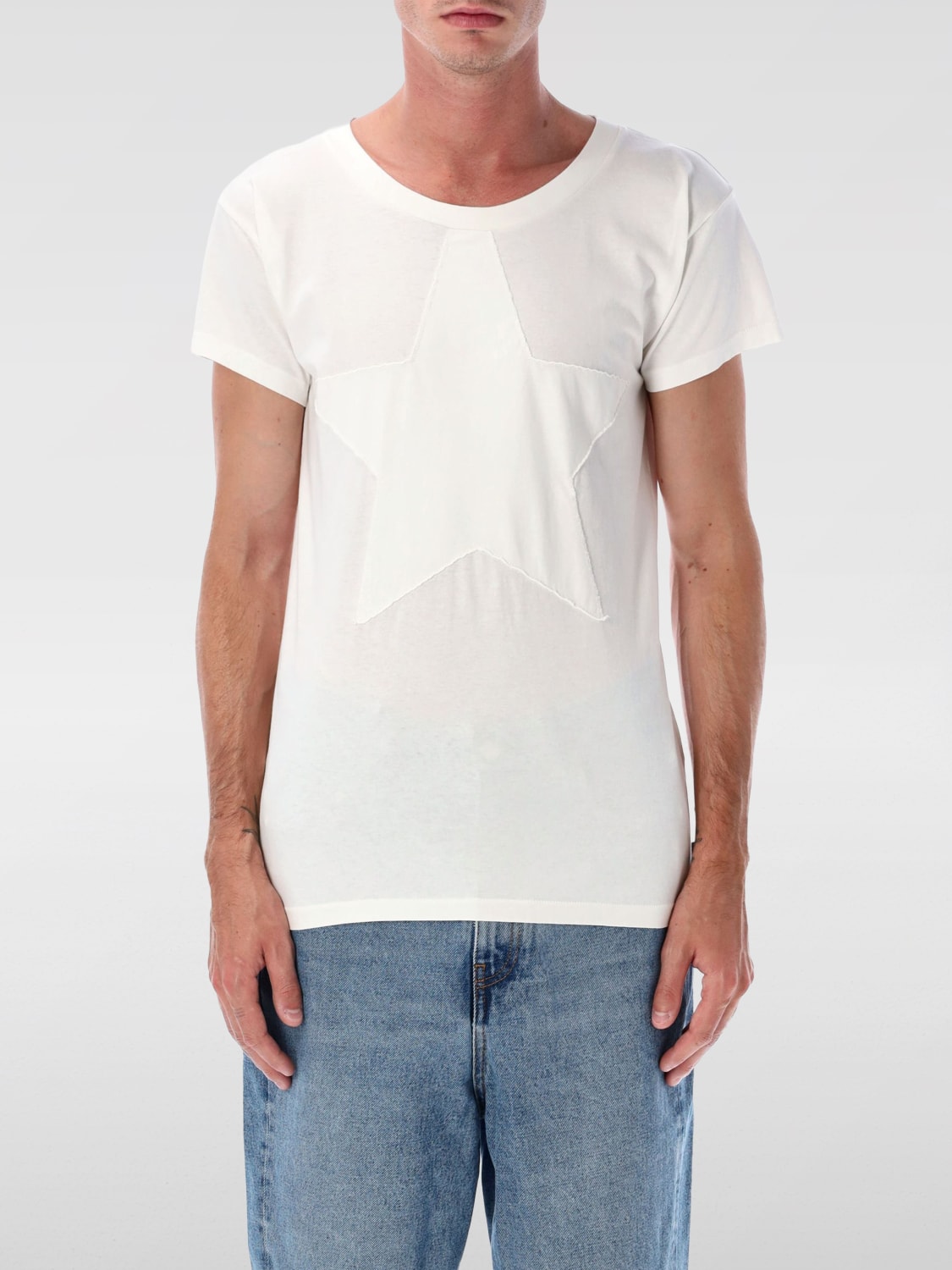MM6 MAISON MARGIELA CAMISETA: Camiseta hombre Mm6 Maison Margiela, Beige - Img 1