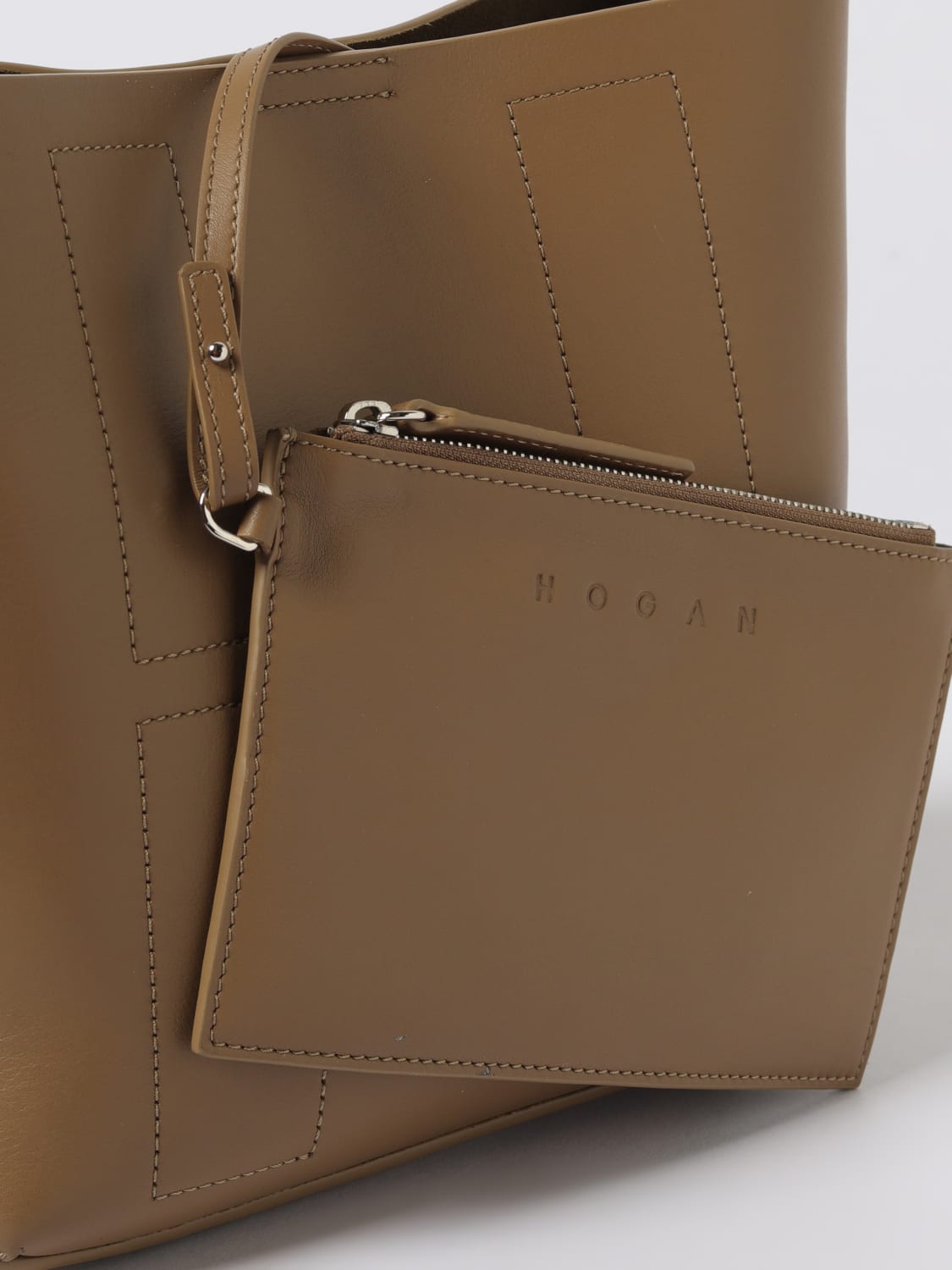 HOGAN HANDBAG: Handbag woman Hogan, Cocoa - Img 3
