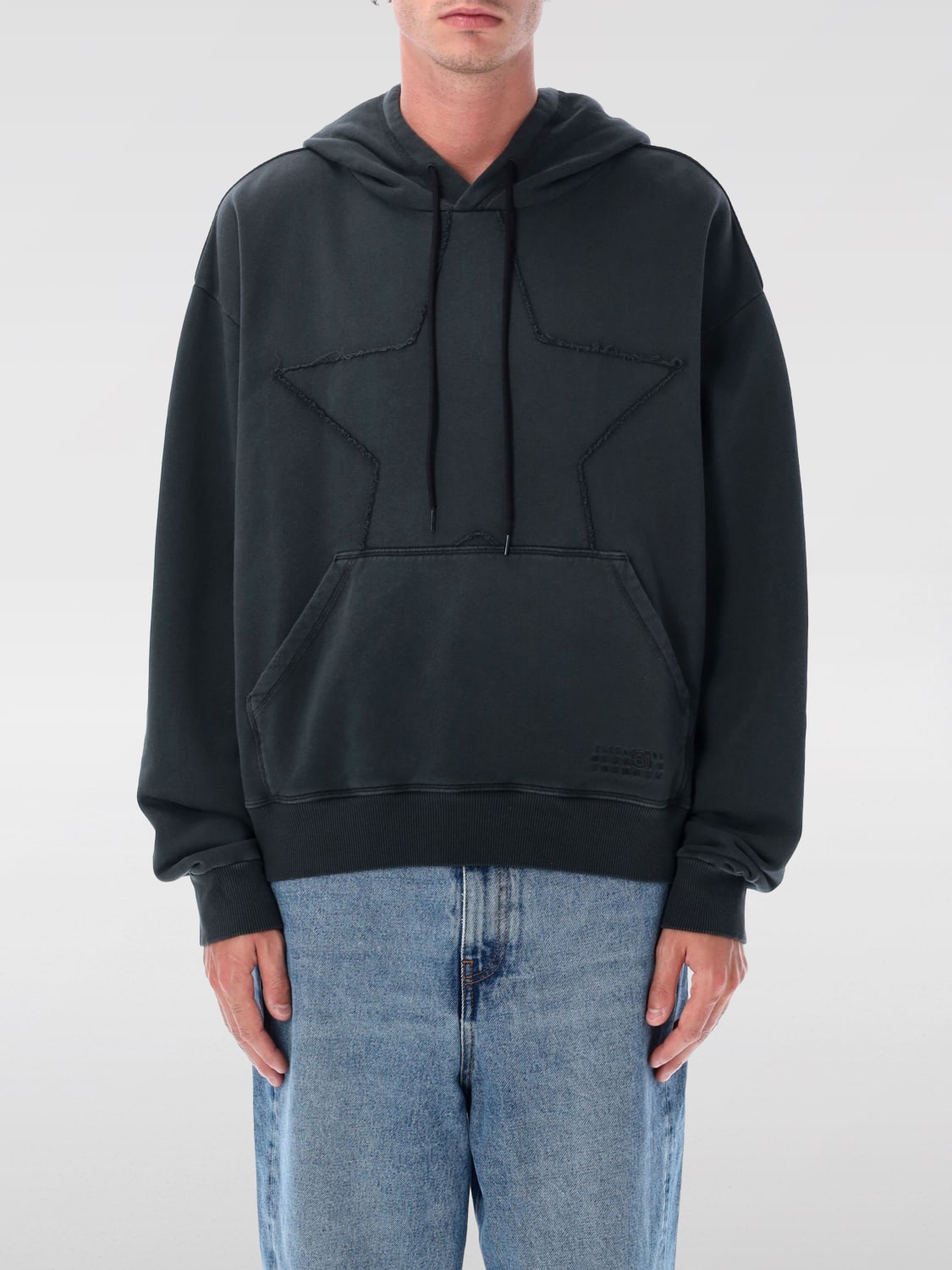 MM6 MAISON MARGIELA SWEATSHIRT: Sweatshirt men Mm6 Maison Margiela, Black - Img 1