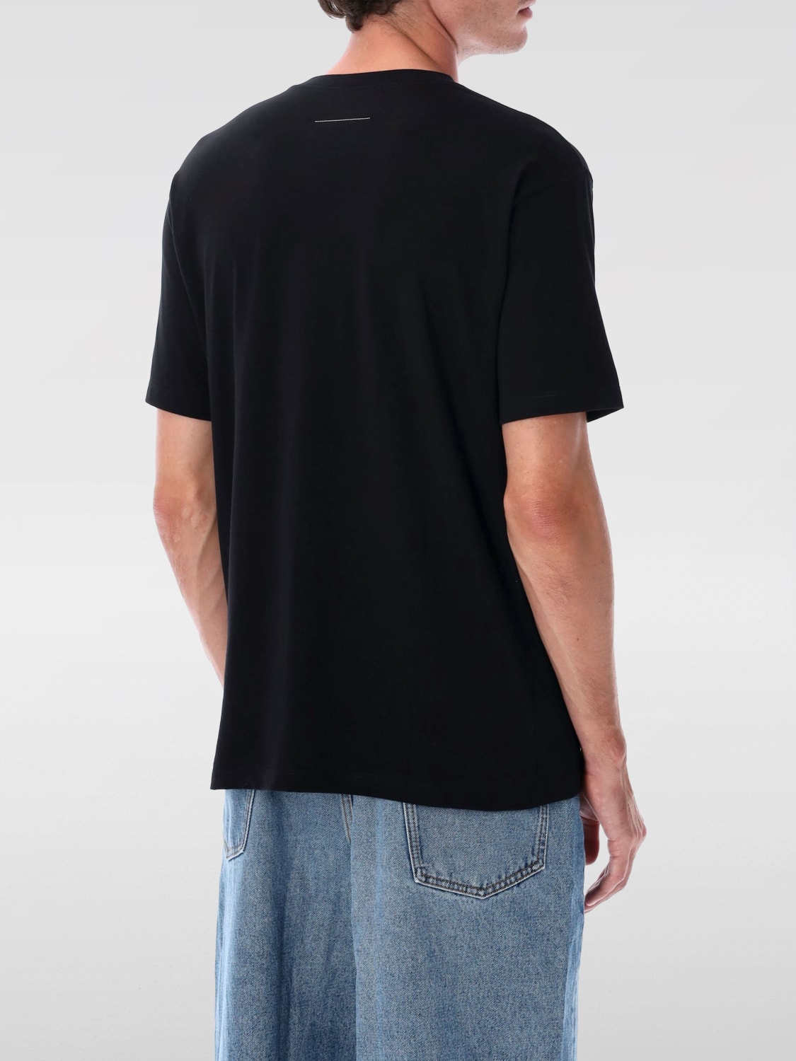 MM6 MAISON MARGIELA T-SHIRT: T-shirt men Mm6 Maison Margiela, Black - Img 2