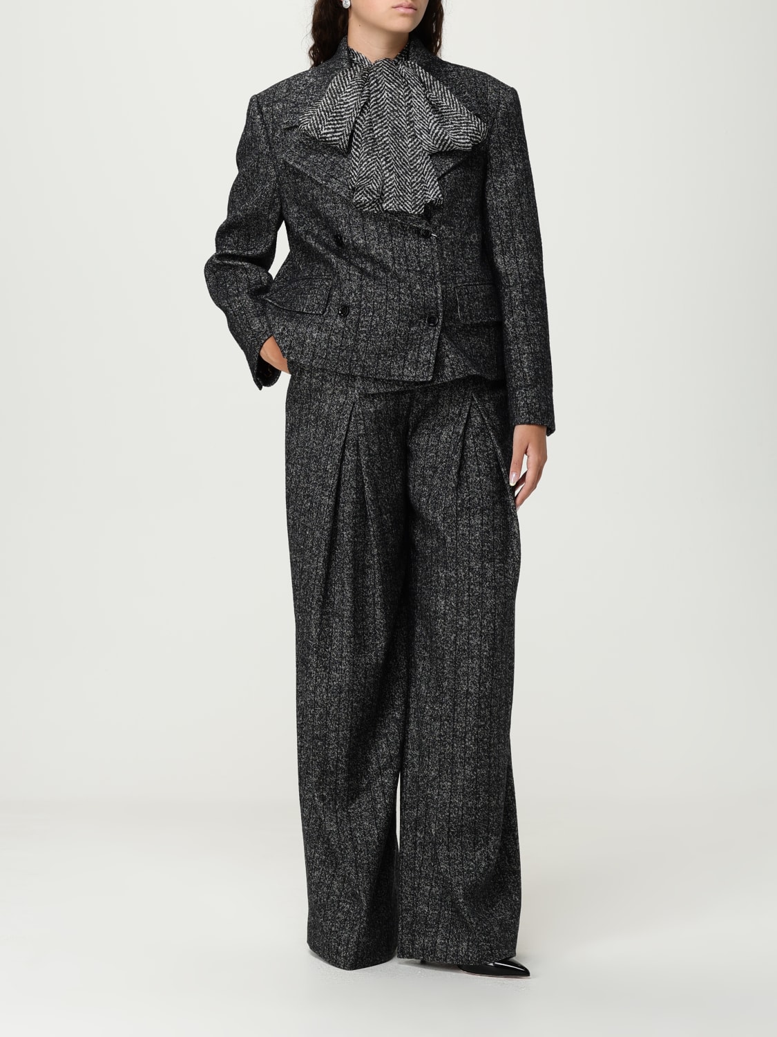 DOLCE & GABBANA JACKET: Jacket woman Dolce & Gabbana, Striped - Img 2