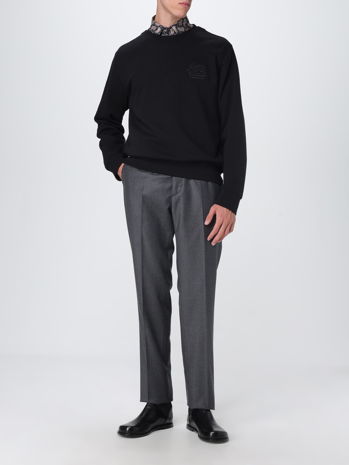 ETRO SWEATSHIRT: Sweatshirt men Etro, Black - Img 2
