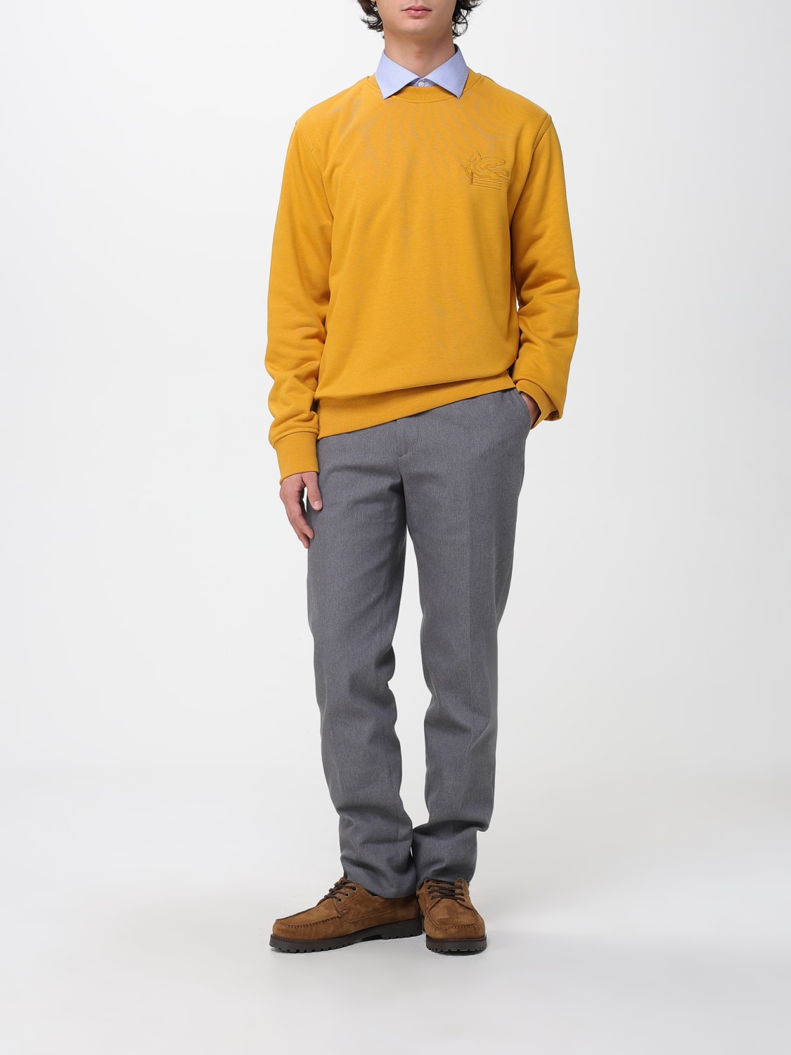 ETRO FELPA: Felpa basic Etro in cotone , Fa01 - Img 2