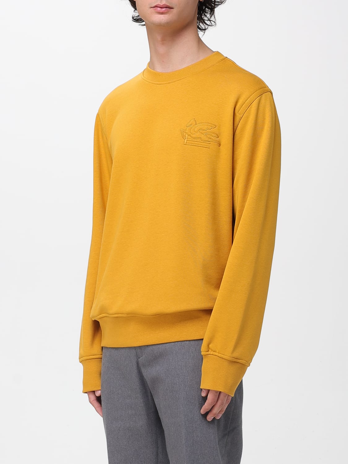 ETRO FELPA: Felpa basic Etro in cotone , Fa01 - Img 4