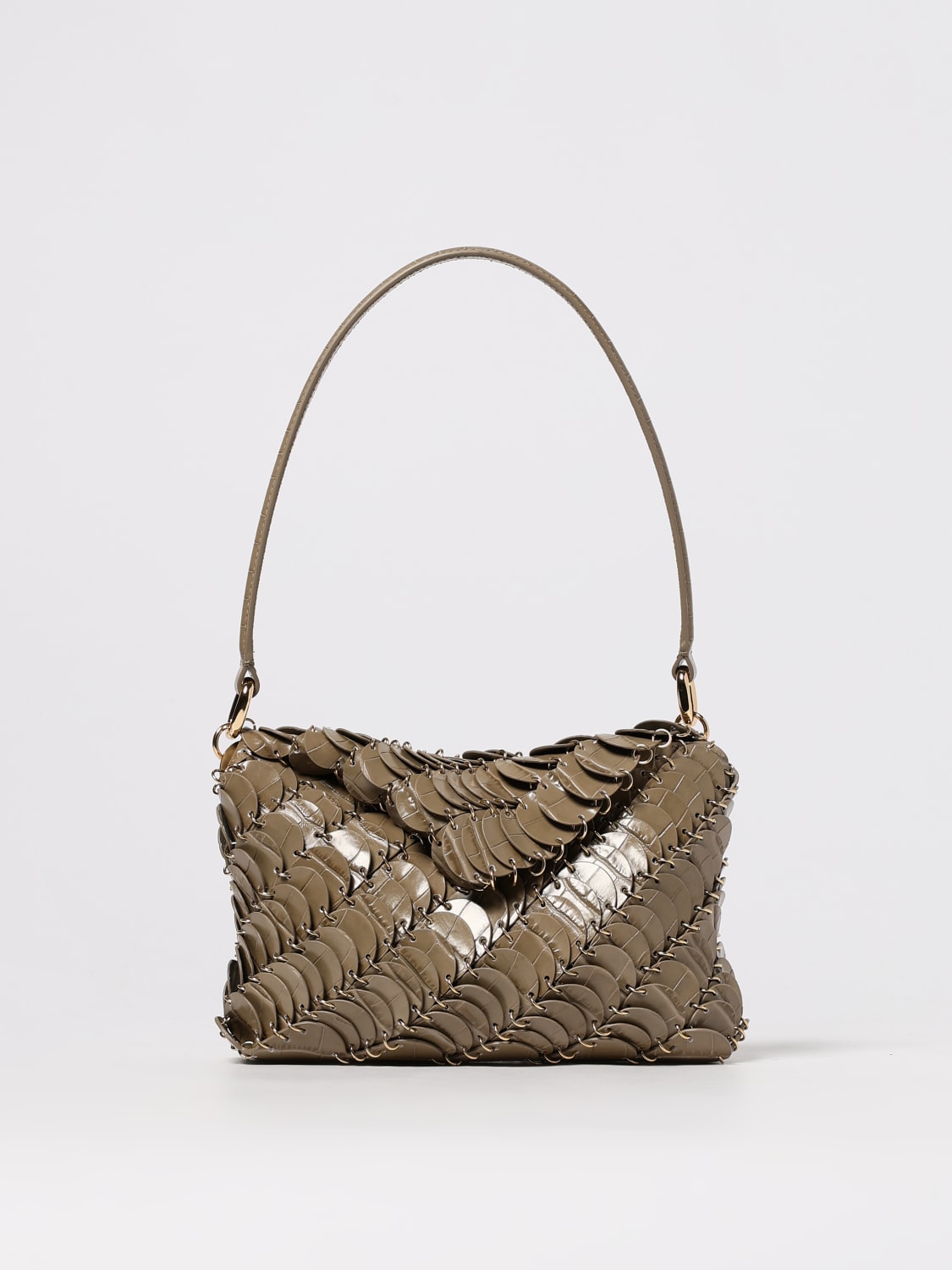 RABANNE SHOULDER BAG: Shoulder bag woman Rabanne, Grey - Img 1