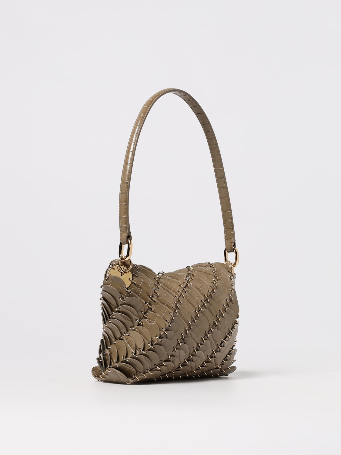 RABANNE SHOULDER BAG: Shoulder bag woman Rabanne, Grey - Img 3