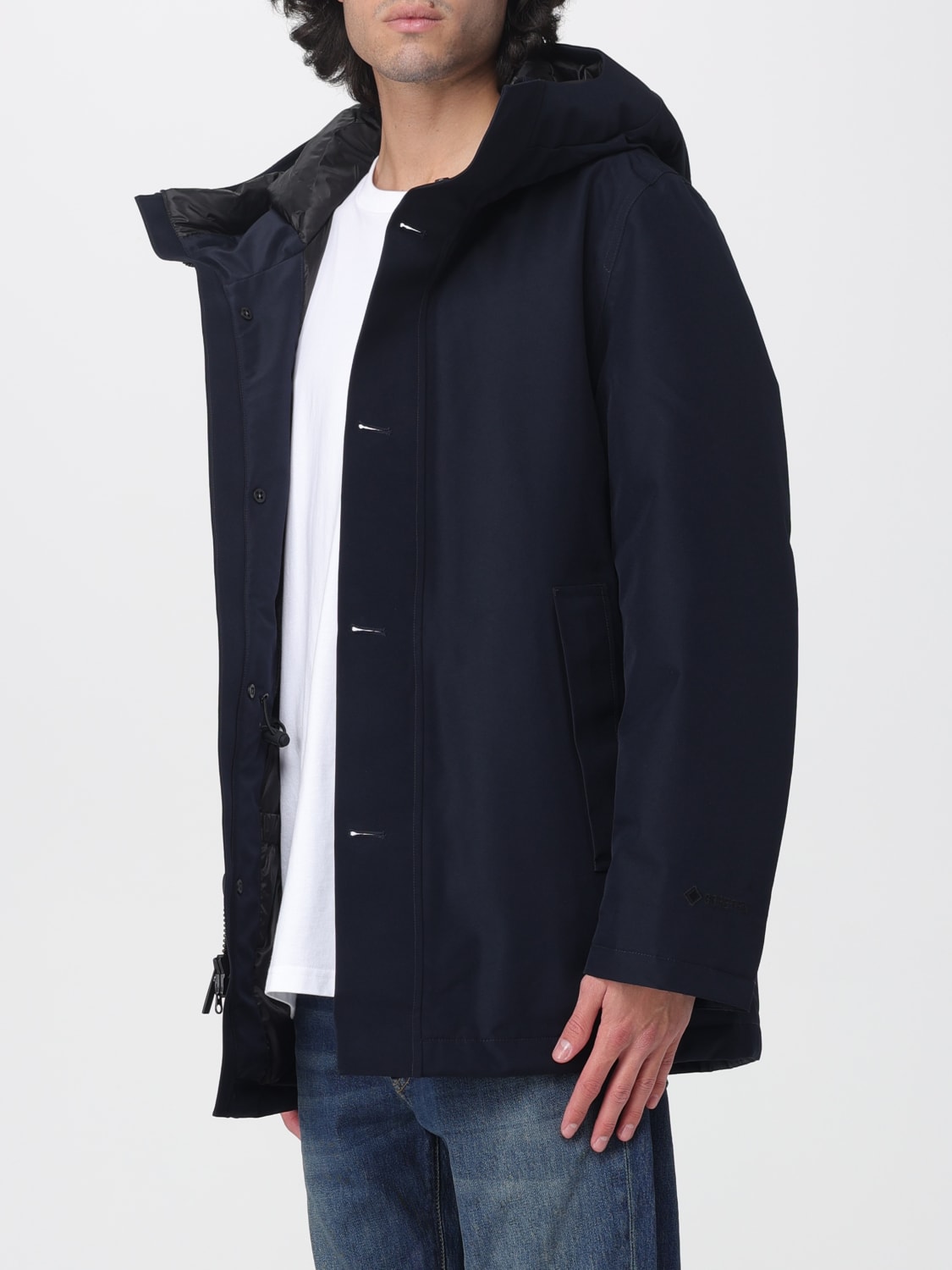 WOOLRICH COAT: Coat men Woolrich, Blue - Img 3