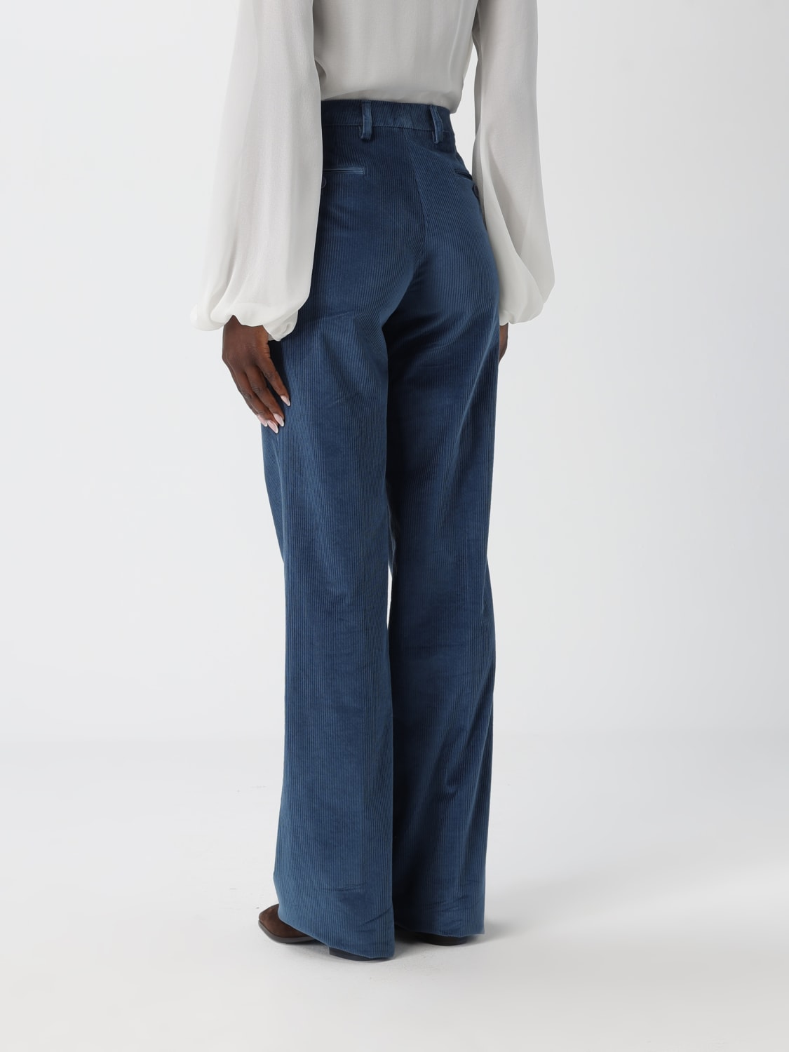 ETRO PANTS: Pants woman Etro, Blue - Img 3