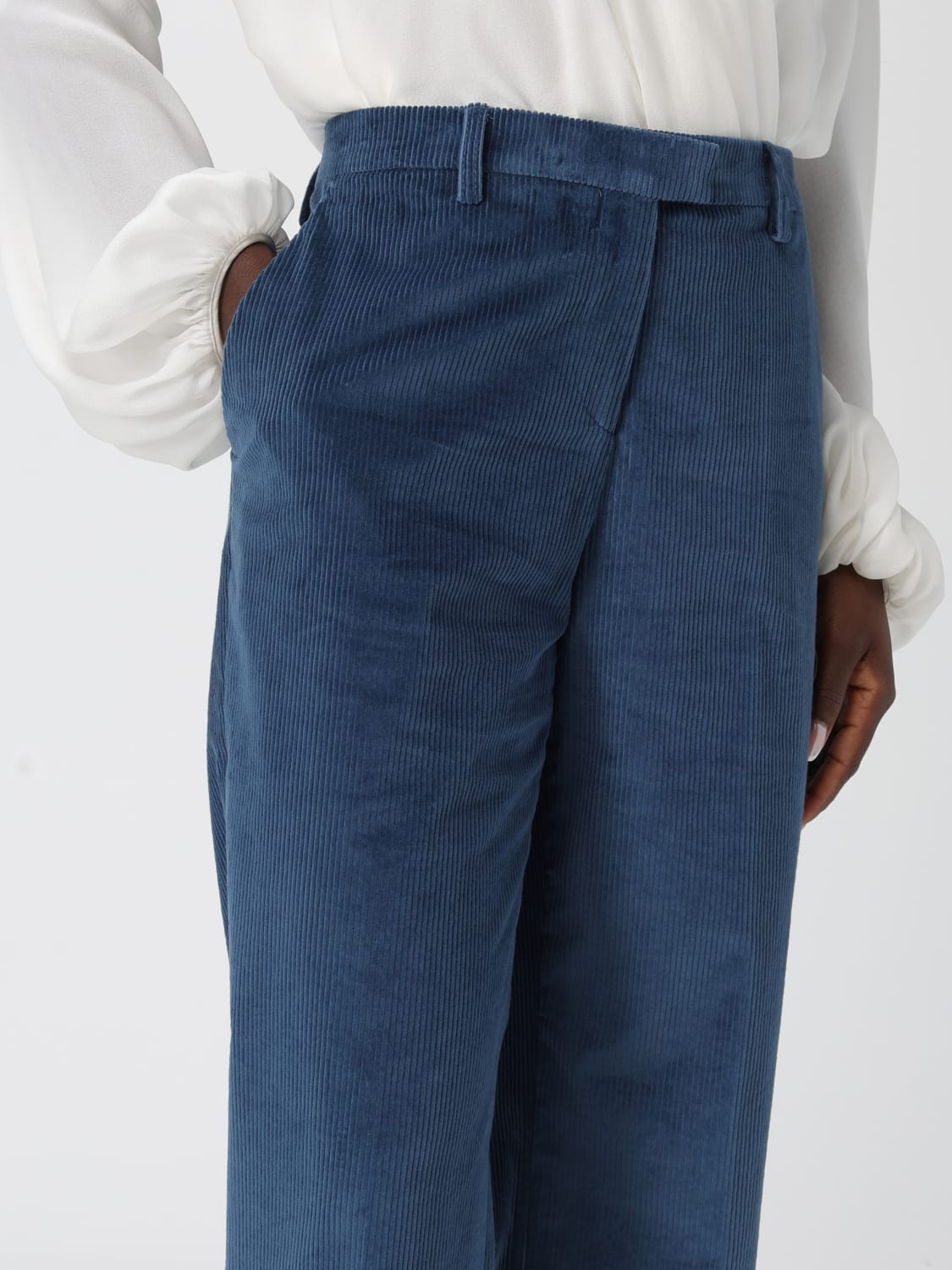 ETRO PANTS: Pants woman Etro, Blue - Img 5