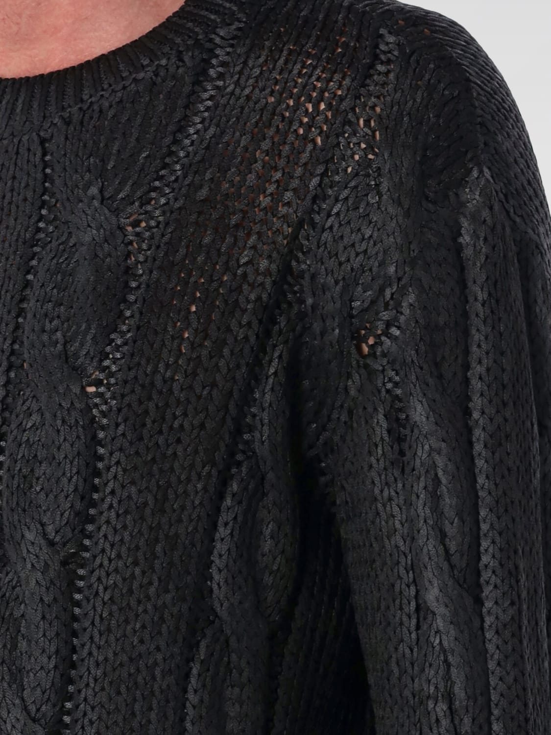 DIESEL PULLOVER: Pullover herren Diesel, Schwarz - Img 3