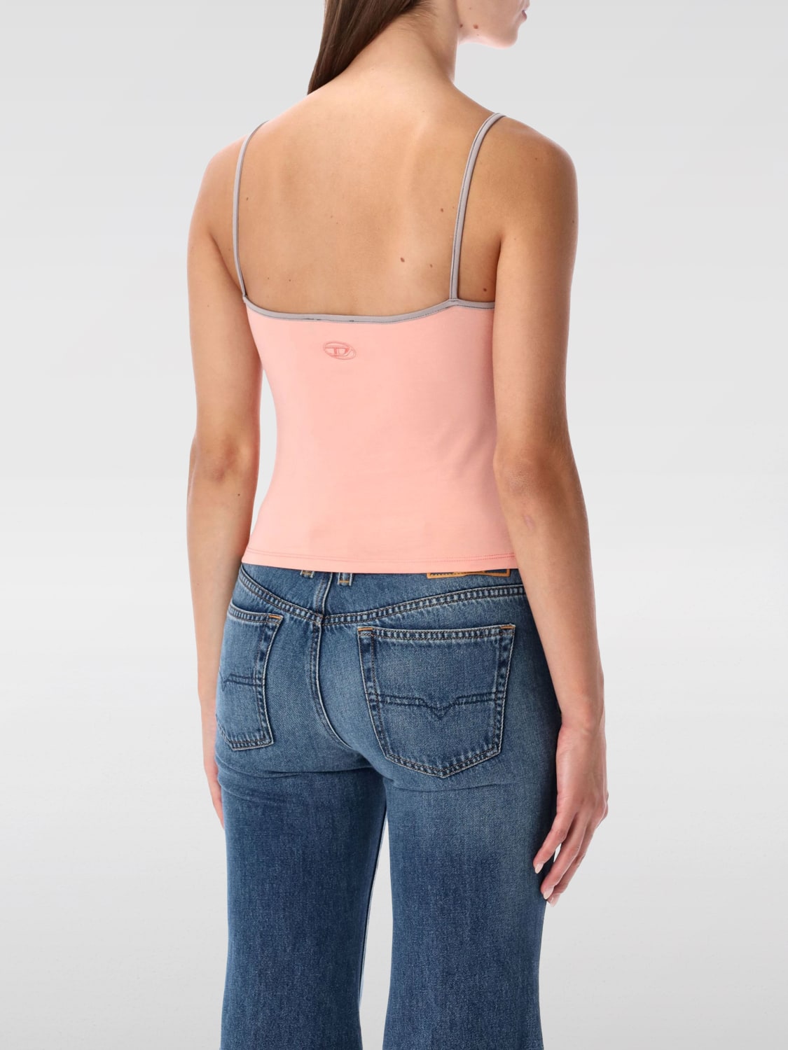 DIESEL TOP: Top woman Diesel, Pink - Img 2