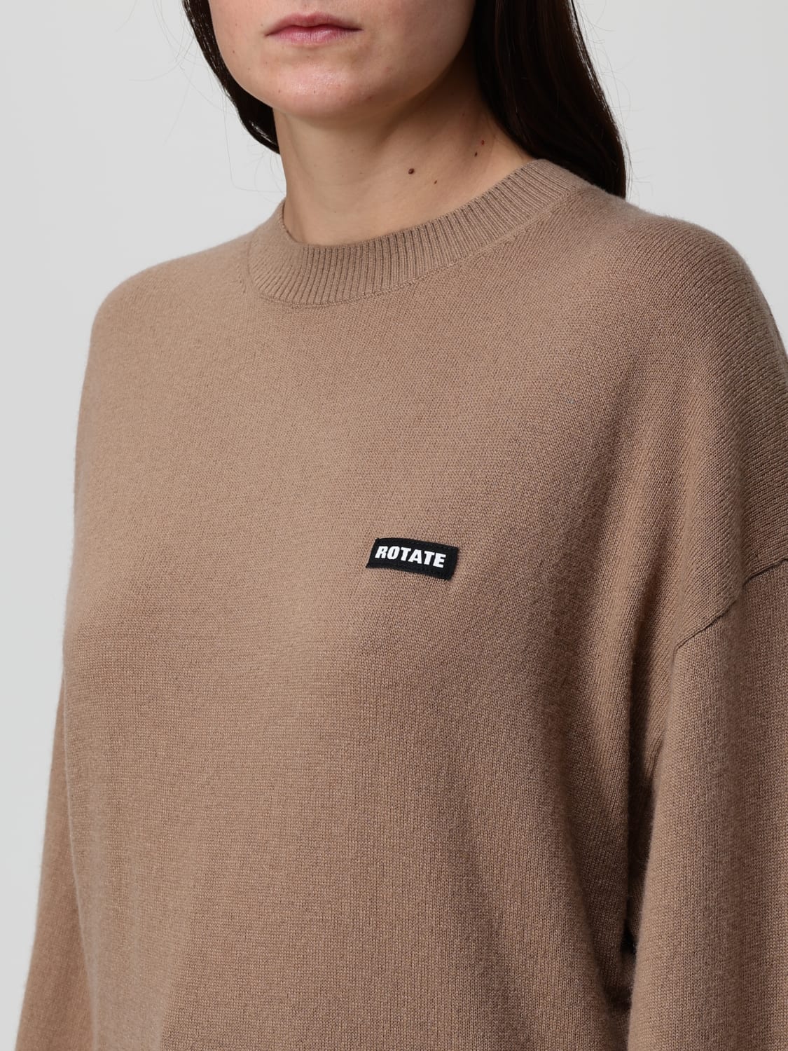 ROTATE PULLOVER: Pullover damen Rotate, Braun - Img 3