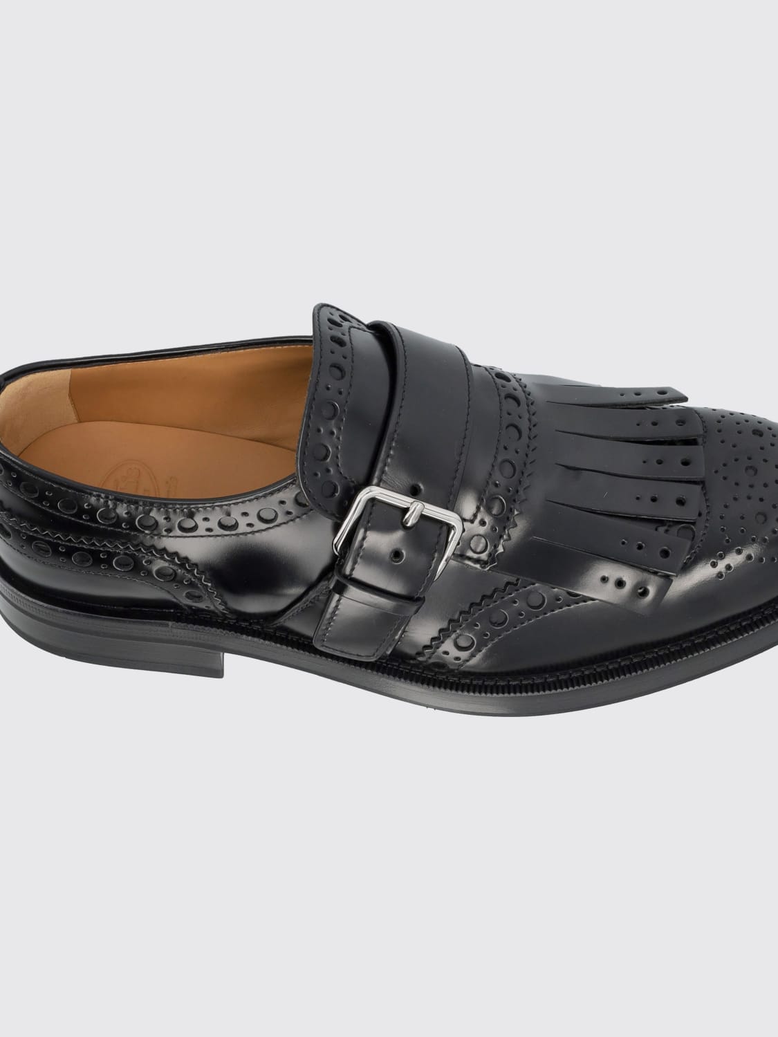 CHURCH'S SCHNÜRSCHUHE: Mokassins damen Church's, Schwarz - Img 4