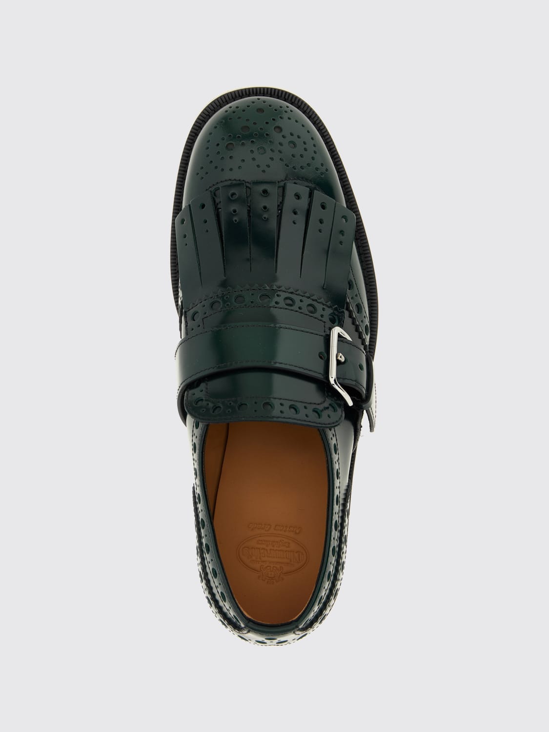 CHURCH'S SCHNÜRSCHUHE: Mokassins damen Church's, Grün - Img 4