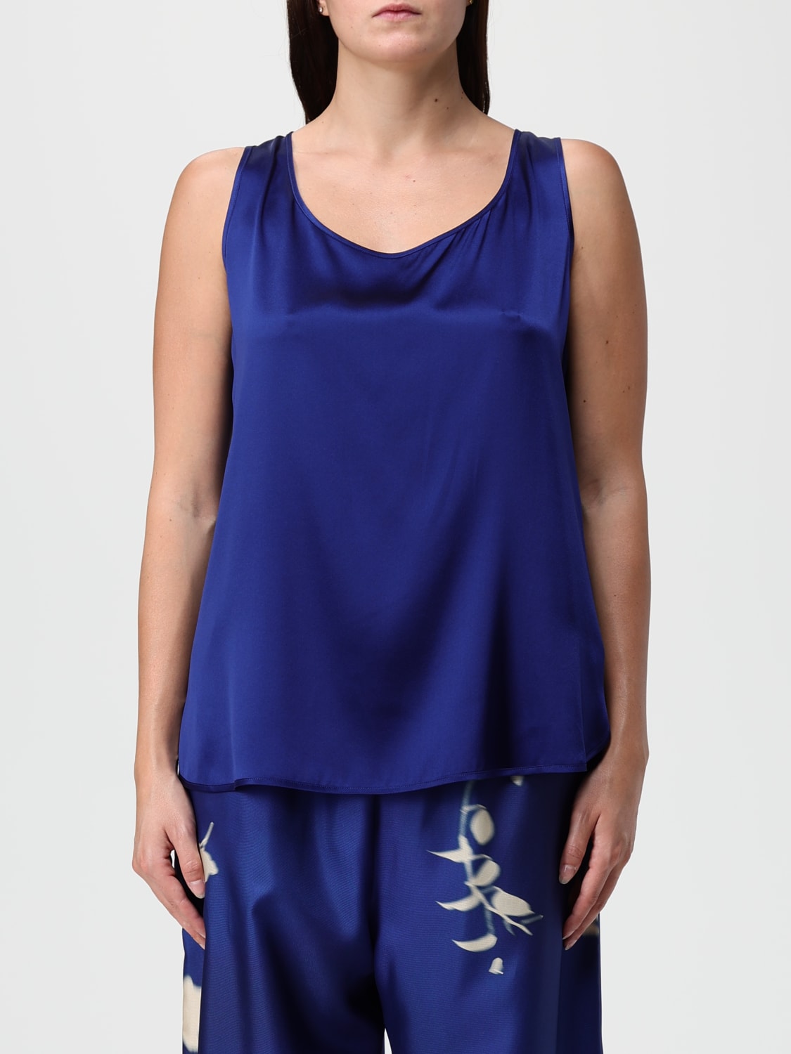 MM MAX MARA TOP: Top damen Mm Max Mara, Blau - Img 1