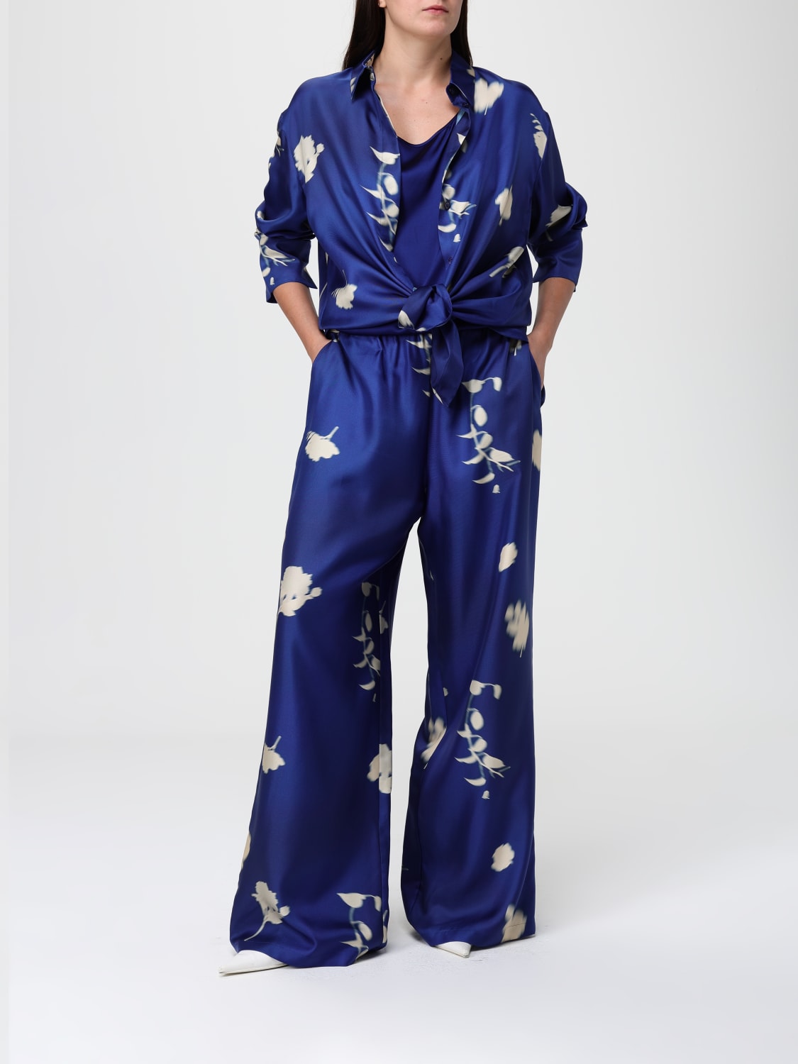 MM MAX MARA TOP: Top damen Mm Max Mara, Blau - Img 2