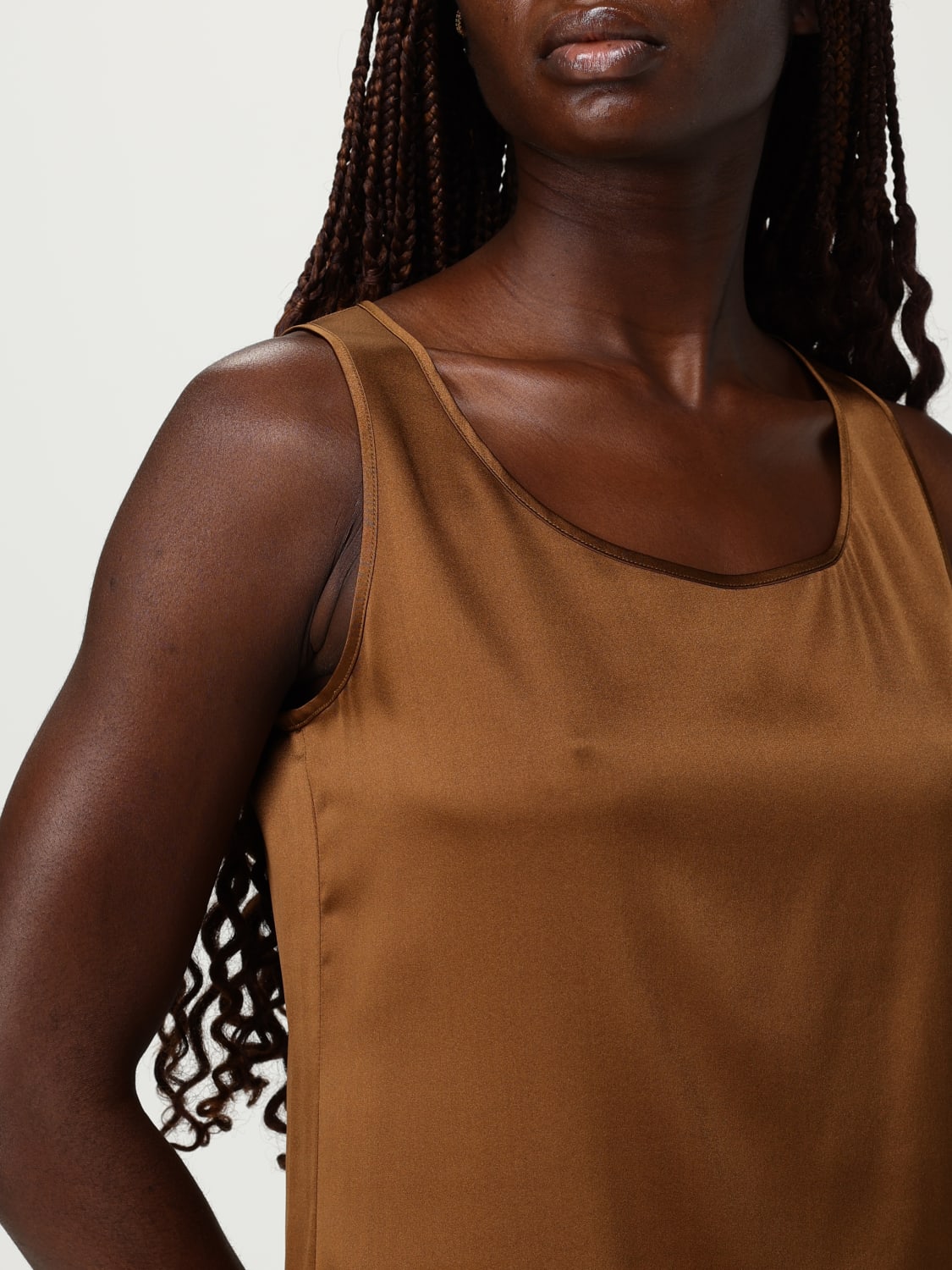 MM MAX MARA TOP: Top woman Mm Max Mara, Camel - Img 5