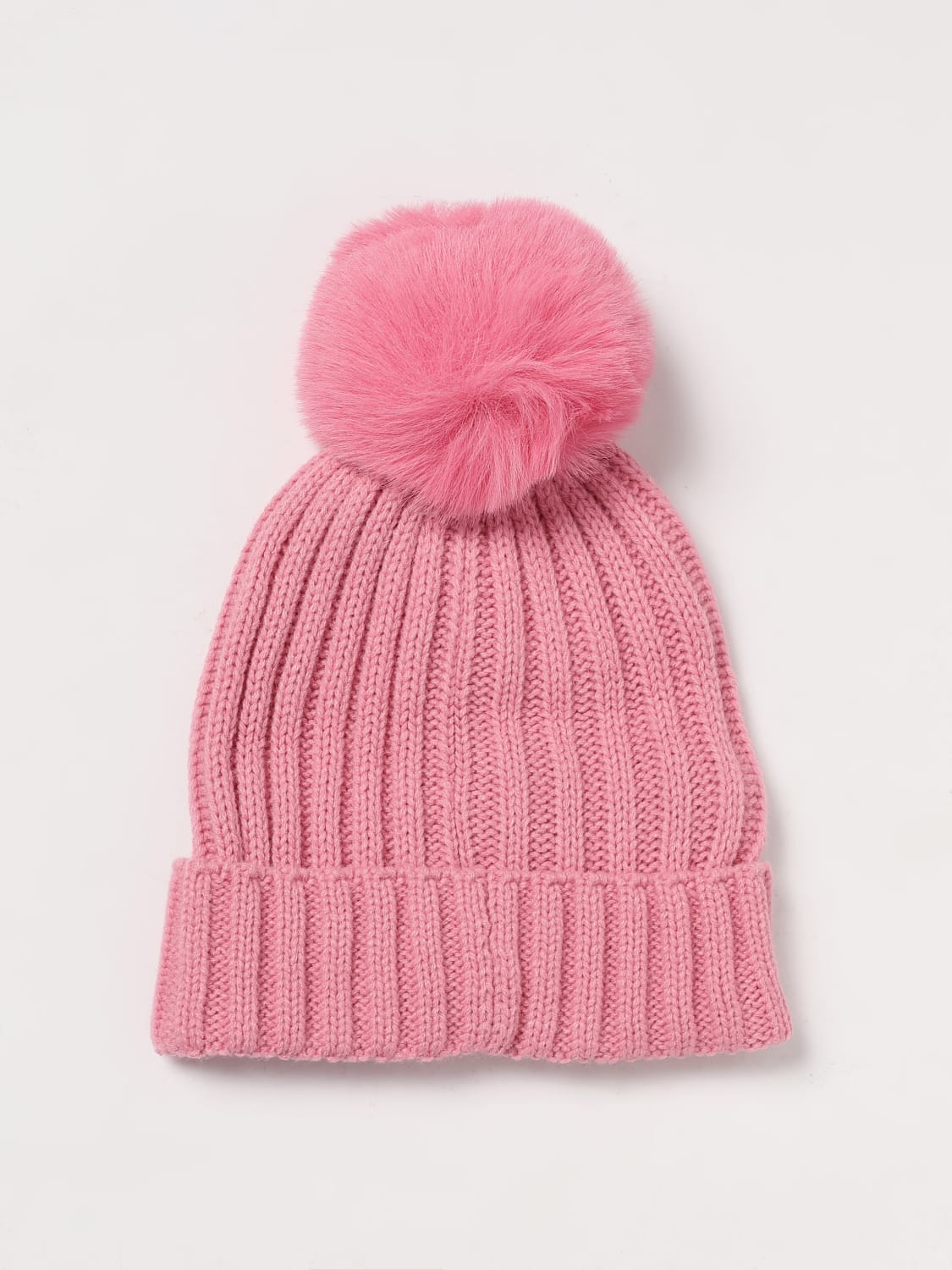 LIU JO CAPPELLO: Cappello a berretto in acrilico Liu Jo, Rosa - Img 2