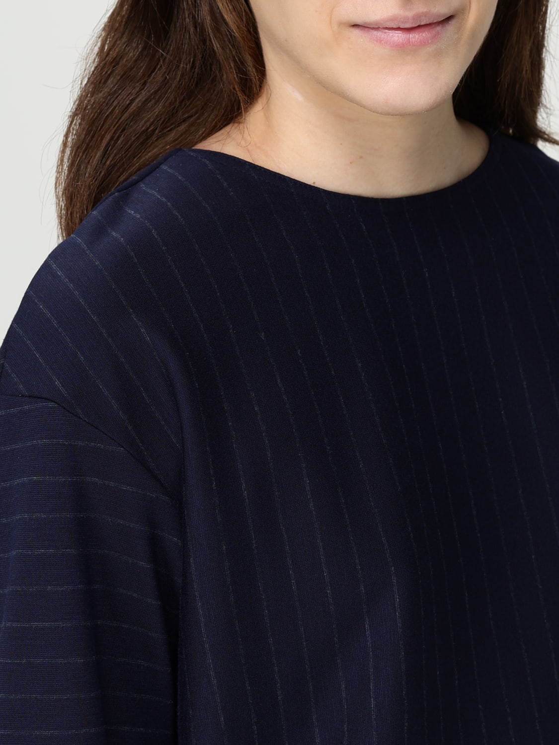 MM MAX MARA TOP: Pullover damen Mm Max Mara, Blau - Img 5