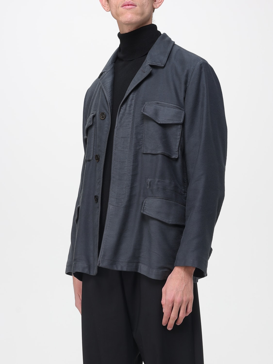 BOGLIOLI JACKET: Blazer men Boglioli, Grey - Img 3