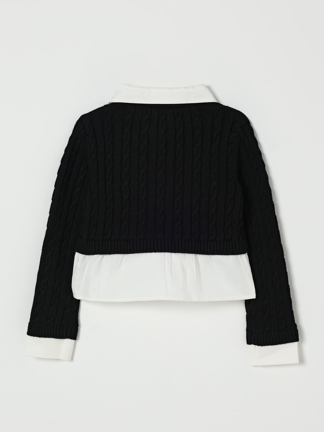 LIU JO SWEATER: Sweater kids Liu Jo, Black - Img 2