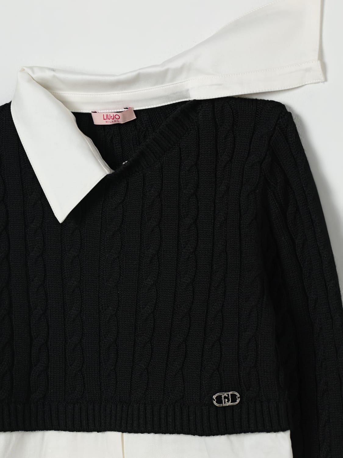LIU JO SWEATER: Sweater kids Liu Jo, Black - Img 3