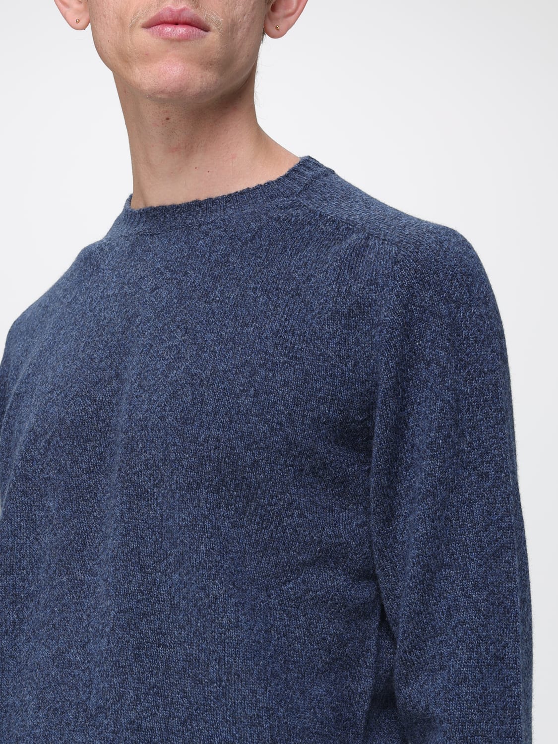 BOGLIOLI SWEATER: Sweater men Boglioli, Blue - Img 3