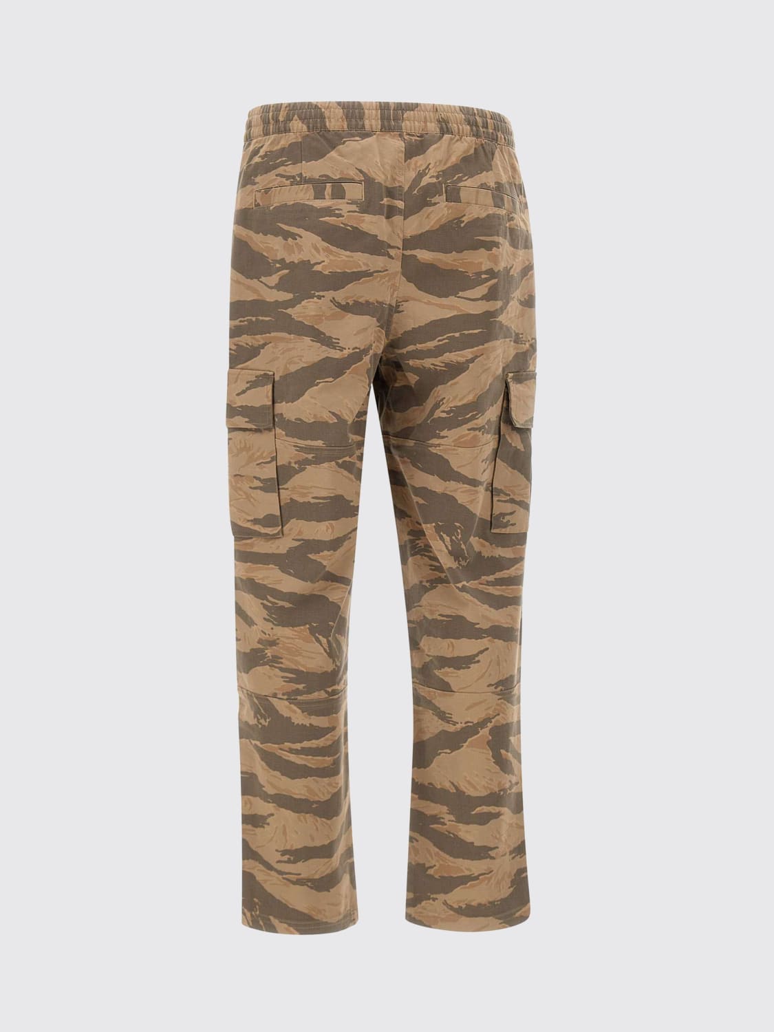 REPRESENT PANTALONI: Pantalone in cotone camouflage Represent, Marrone - Img 3