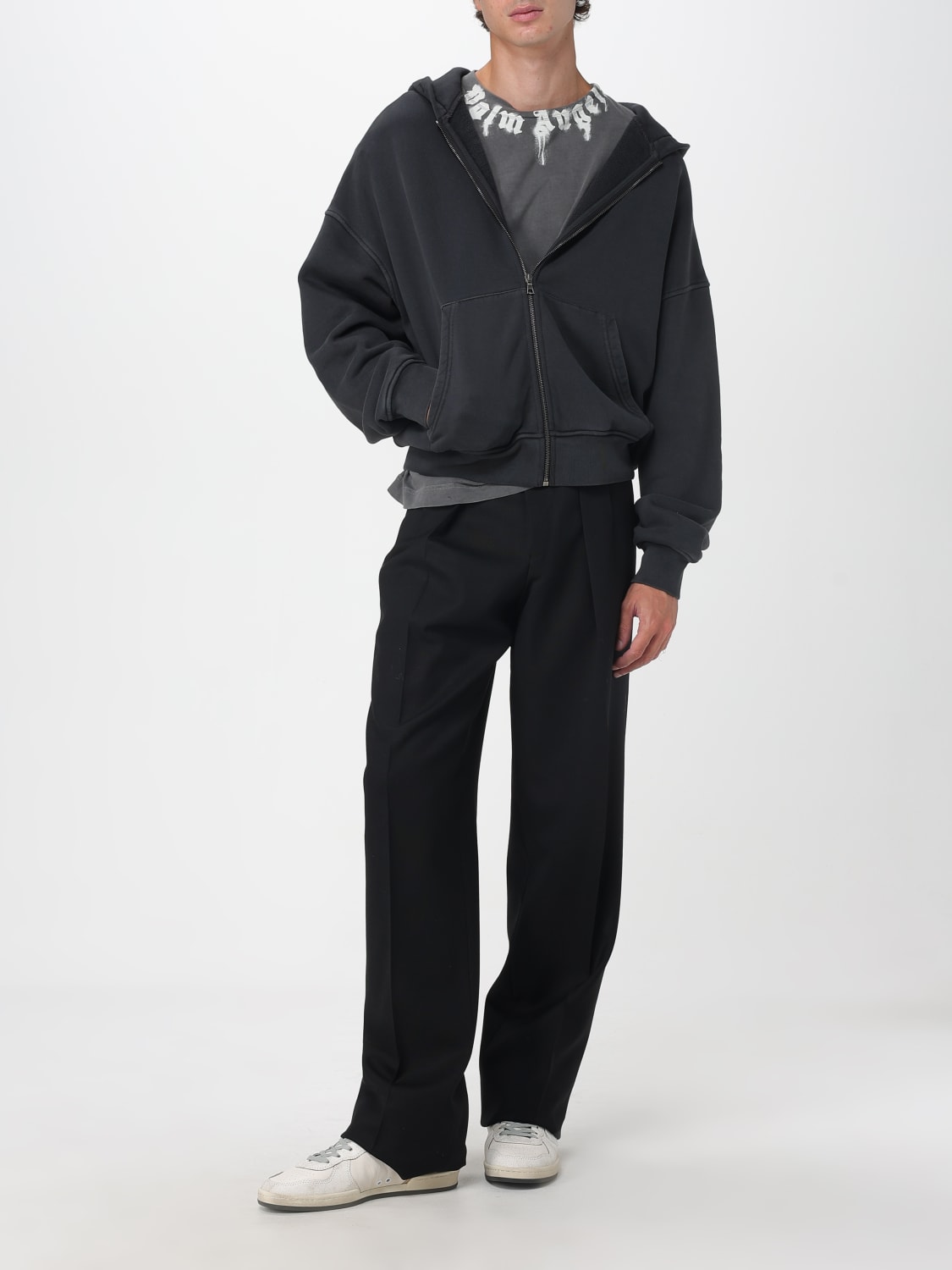 PALM ANGELS T-SHIRT: T-shirt men Palm Angels, Grey - Img 2