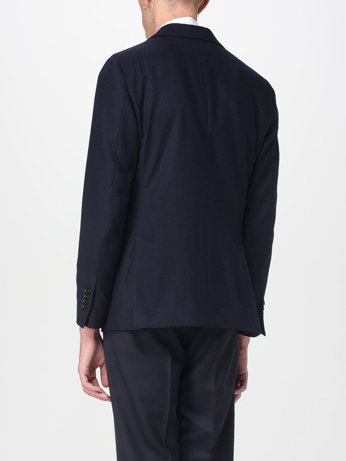 LARDINI JACKET: Blazer men Lardini, Blue - Img 2