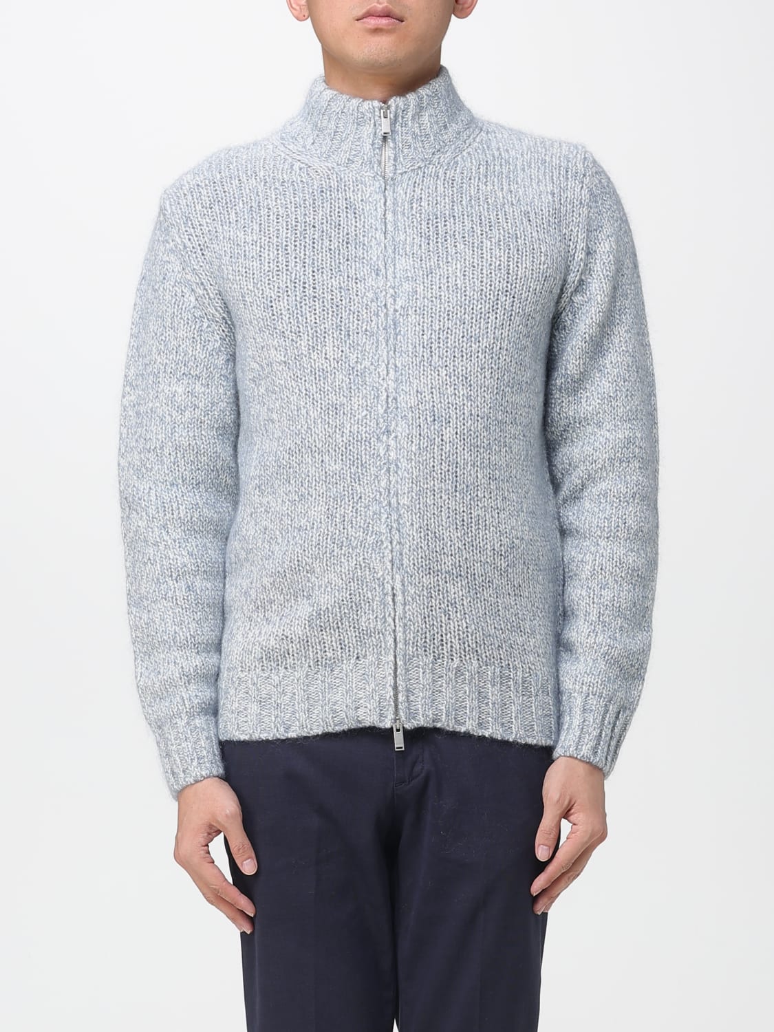 LARDINI PULL: Cardigan homme Lardini, Blanc - Img 1