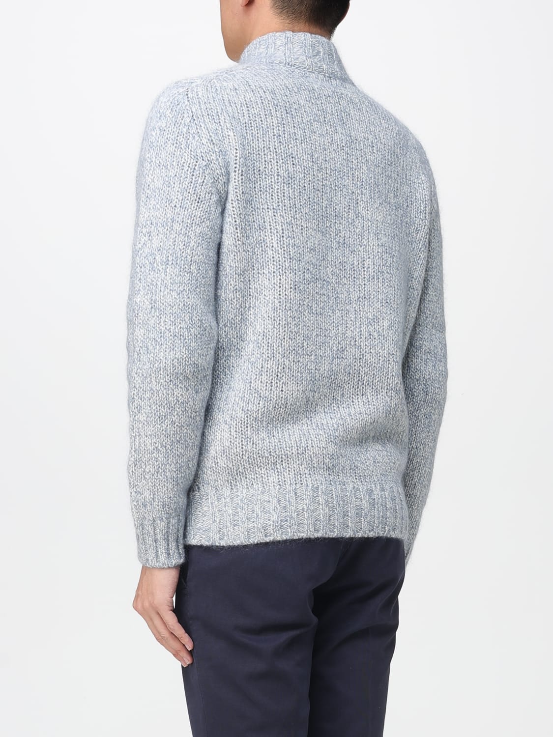 LARDINI PULL: Cardigan homme Lardini, Blanc - Img 2
