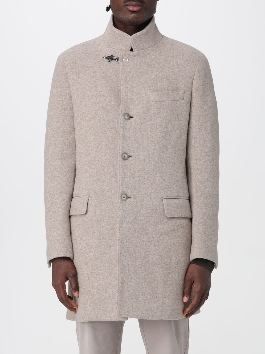 FAY COAT: Coat men Fay, Beige - Img 1