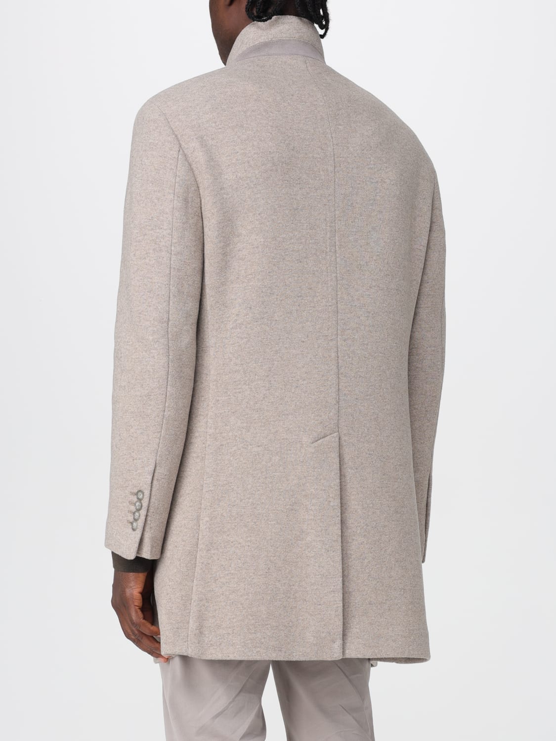 FAY COAT: Coat men Fay, Beige - Img 2