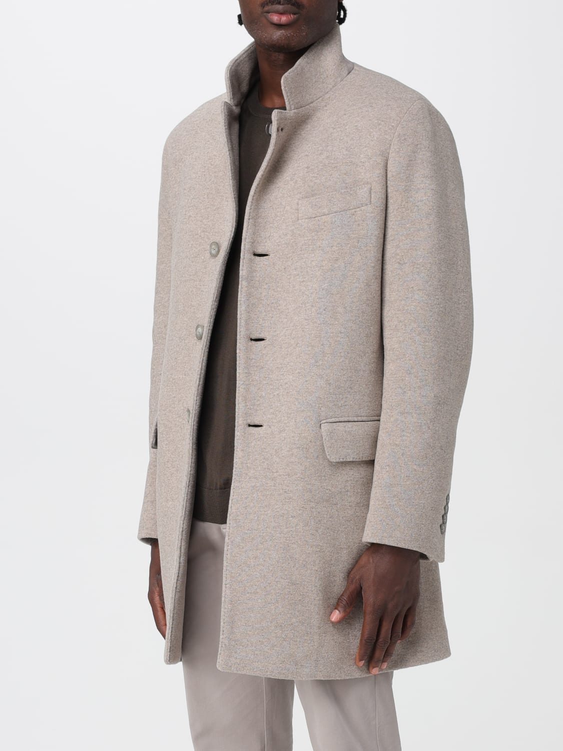 FAY COAT: Coat men Fay, Beige - Img 3