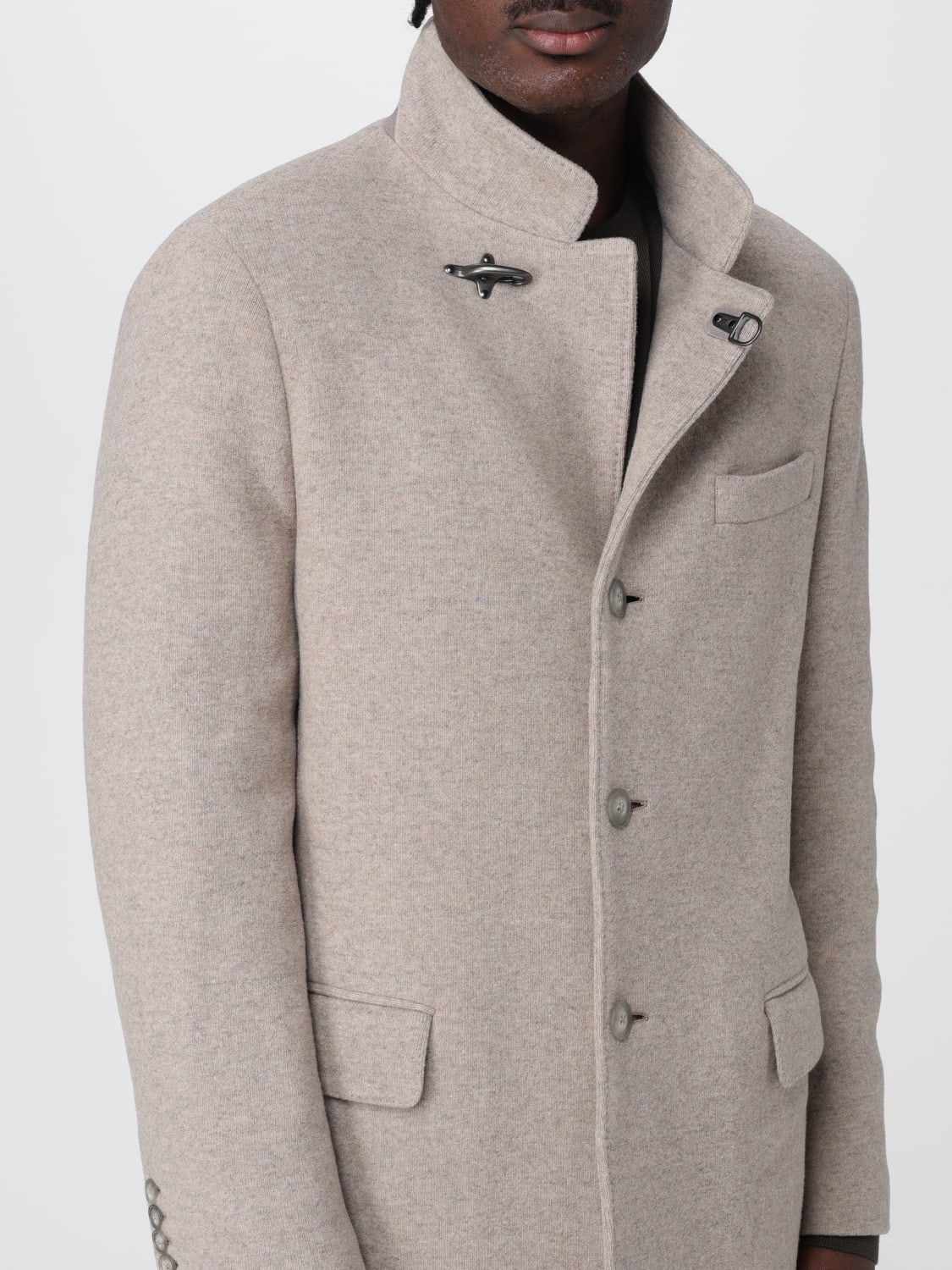FAY COAT: Coat men Fay, Beige - Img 4