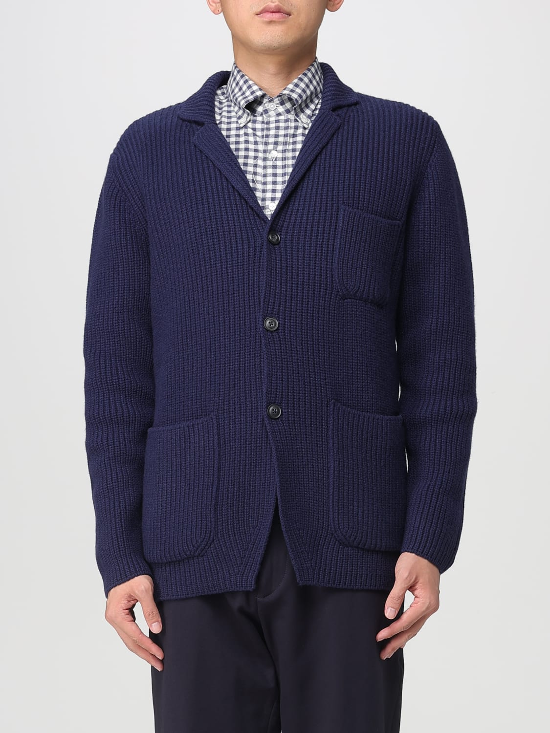 FAY PULL: Pull homme Fay, Bleu - Img 1