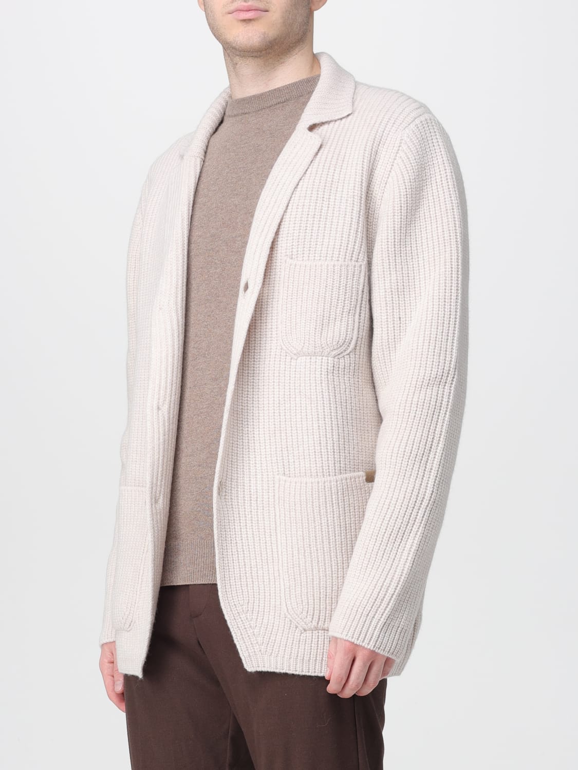 FAY PULLOVER: Pullover herren Fay, Cream - Img 3