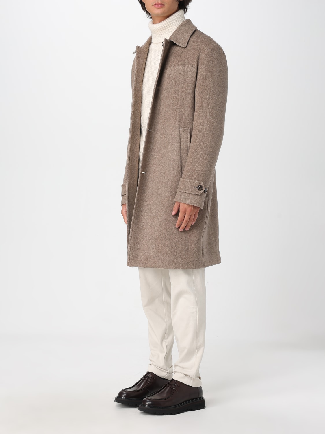 FAY COAT: Coat men Fay, Brown - Img 3