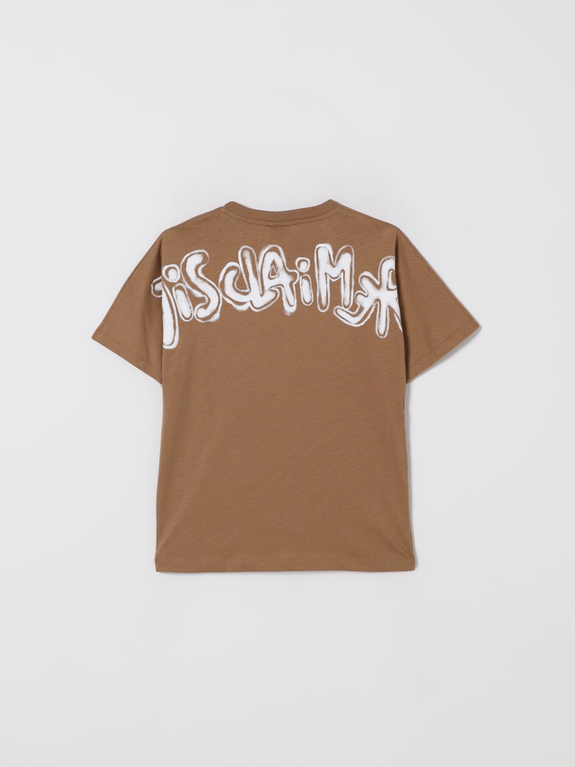 DISCLAIMER T-SHIRT: T-shirt kids Disclaimer, Brown - Img 2