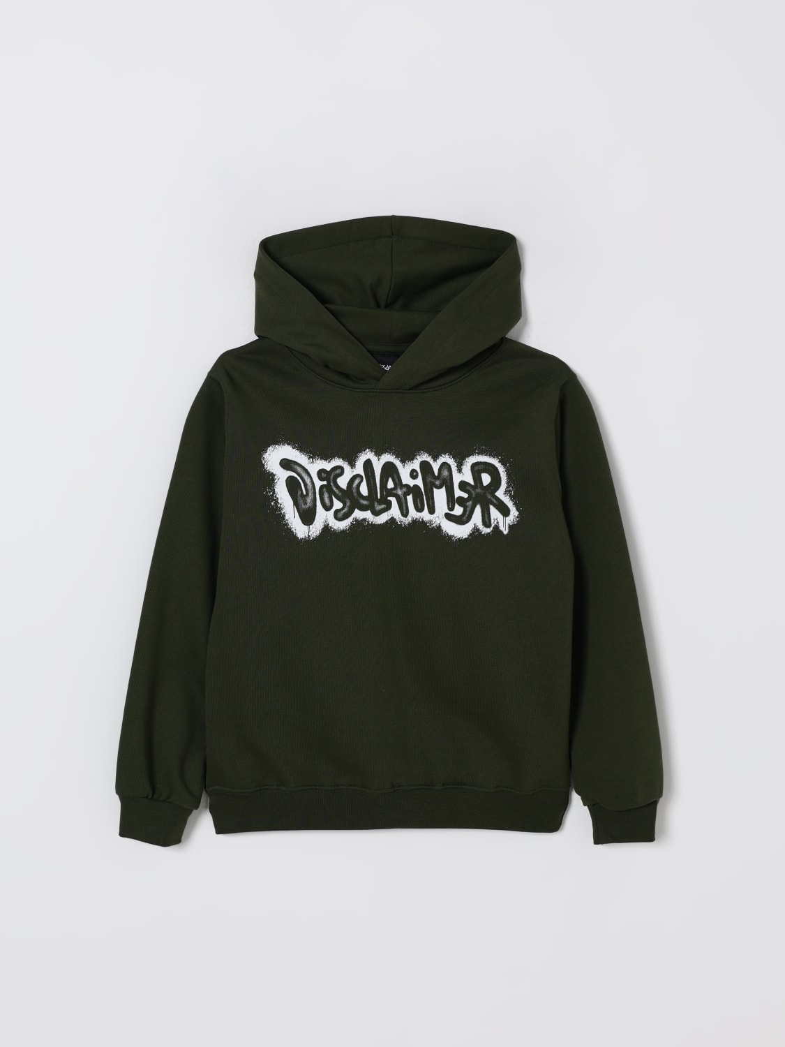 DISCLAIMER PULLOVER: Pullover kinder Disclaimer, Grün - Img 1