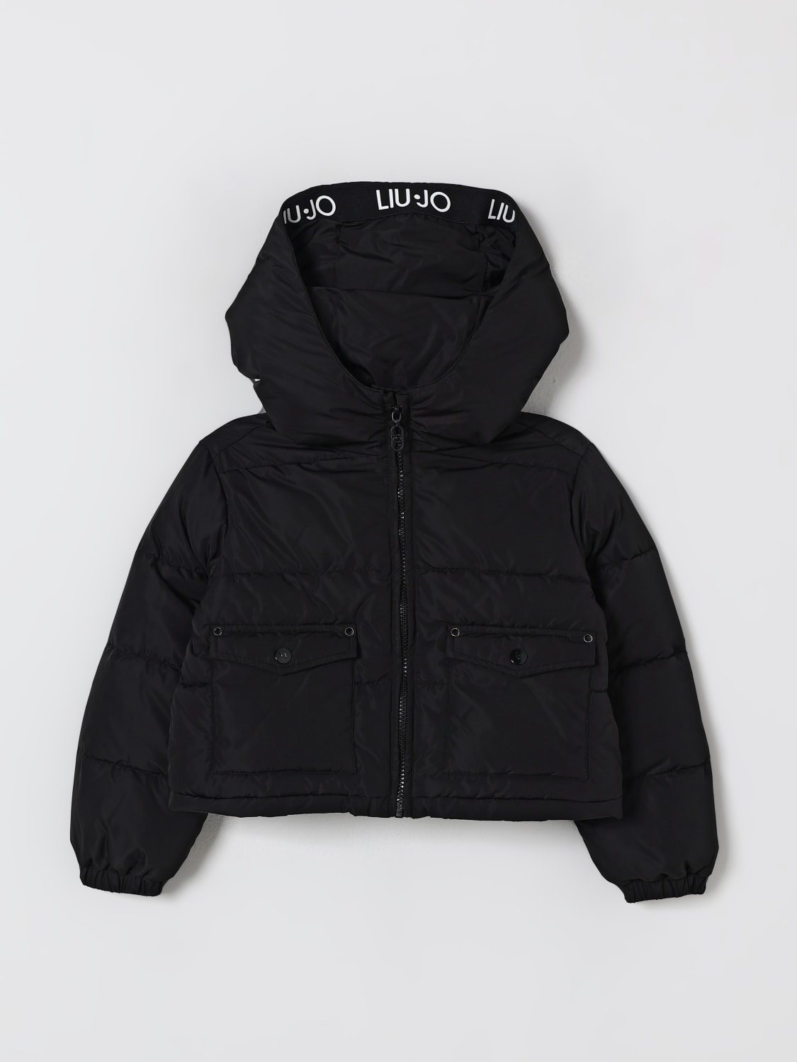 LIU JO JACKE: Mantel kinder Liu Jo, Schwarz - Img 1