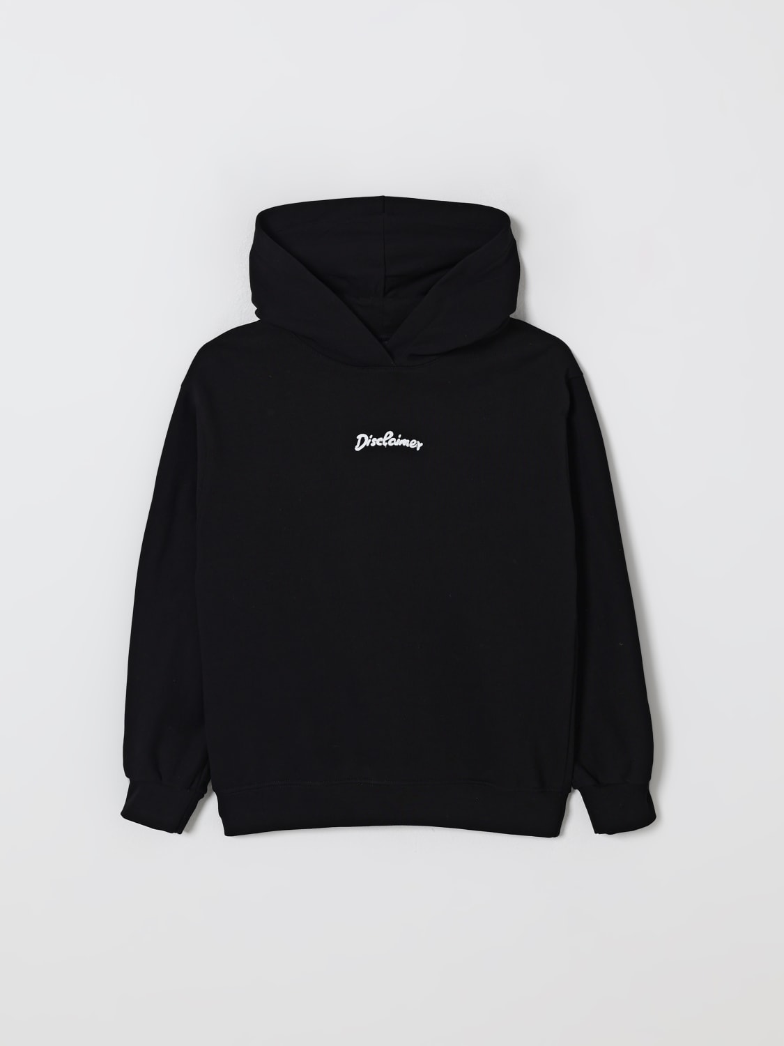 DISCLAIMER PULLOVER: Pullover kinder Disclaimer, Schwarz - Img 1