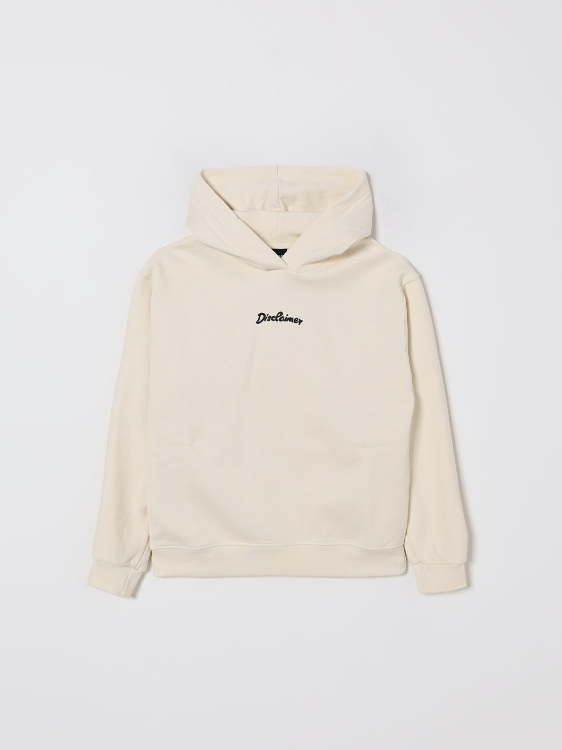 DISCLAIMER SWEATER: Sweater kids Disclaimer, Yellow Cream - Img 1