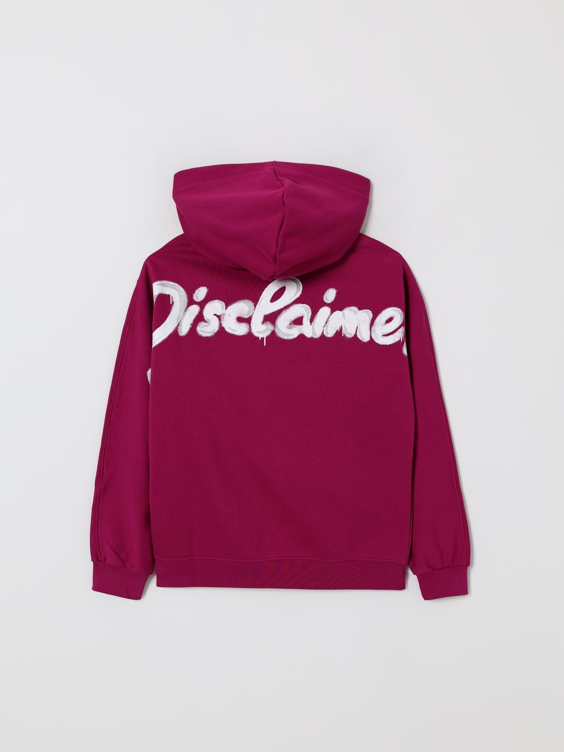 DISCLAIMER PULLOVER: Pullover kinder Disclaimer, Weinrot - Img 2