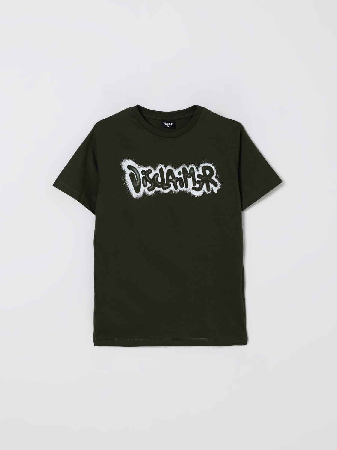 DISCLAIMER T-SHIRT: T-shirt enfant Disclaimer, Vert - Img 1