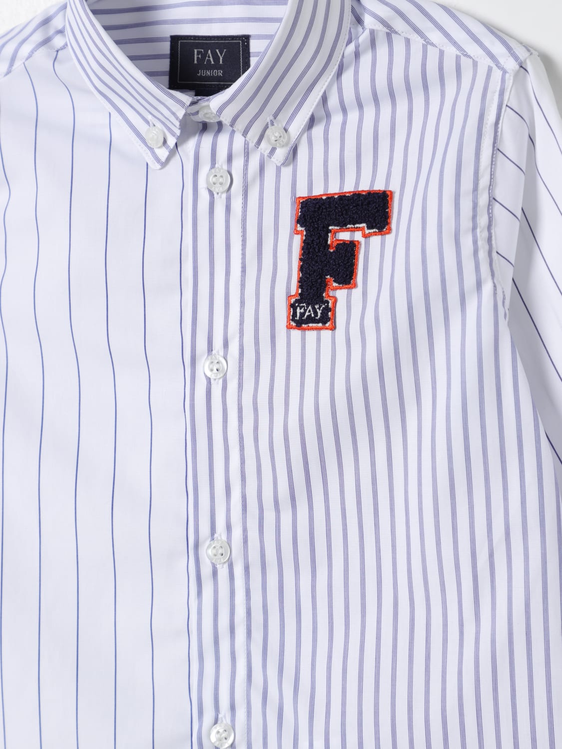 FAY JUNIOR SHIRT: Shirt kids Fay Junior, White - Img 3