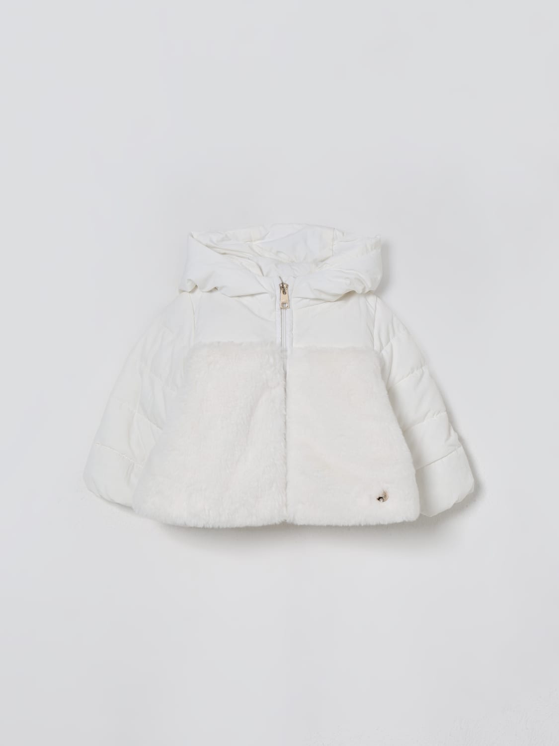 LIU JO MANTEL: Mantel kinder Liu Jo, Weiß - Img 1